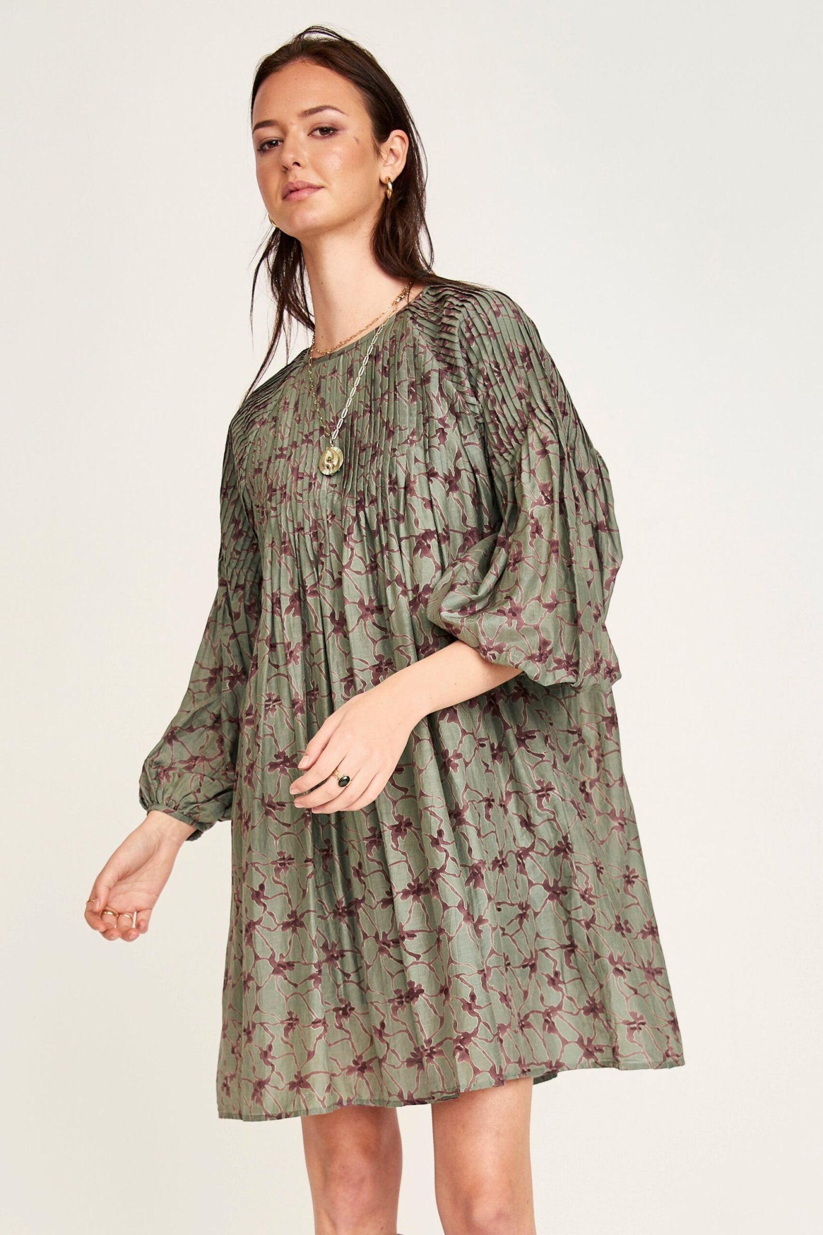 Kerala Dress in Shadow Kudzu - Image 2