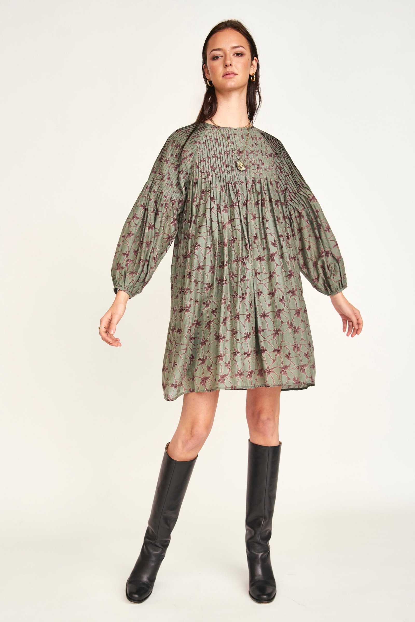 Kerala Dress in Shadow Kudzu - Image 7