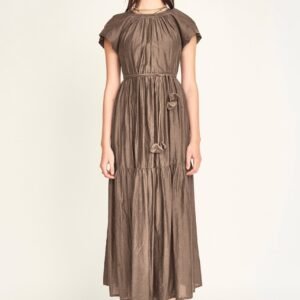 Vienna Maxi Dress in Walnut