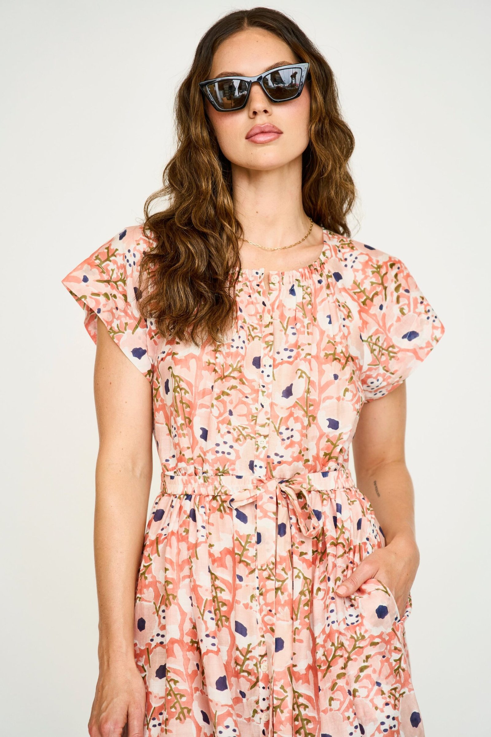 Vienna Maxi Dress in Primrose - Image 2