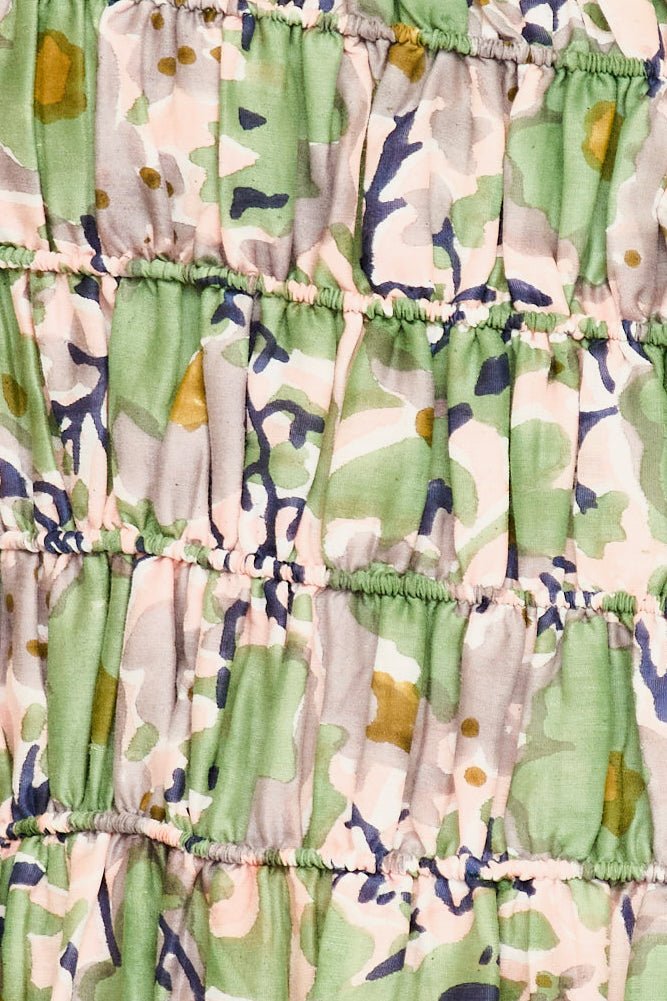 Puglia Dress in Lavender Bloom - Image 8